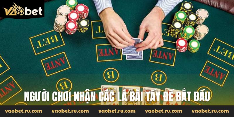 Người chơi nhận các lá bài tẩy để bắt đầu